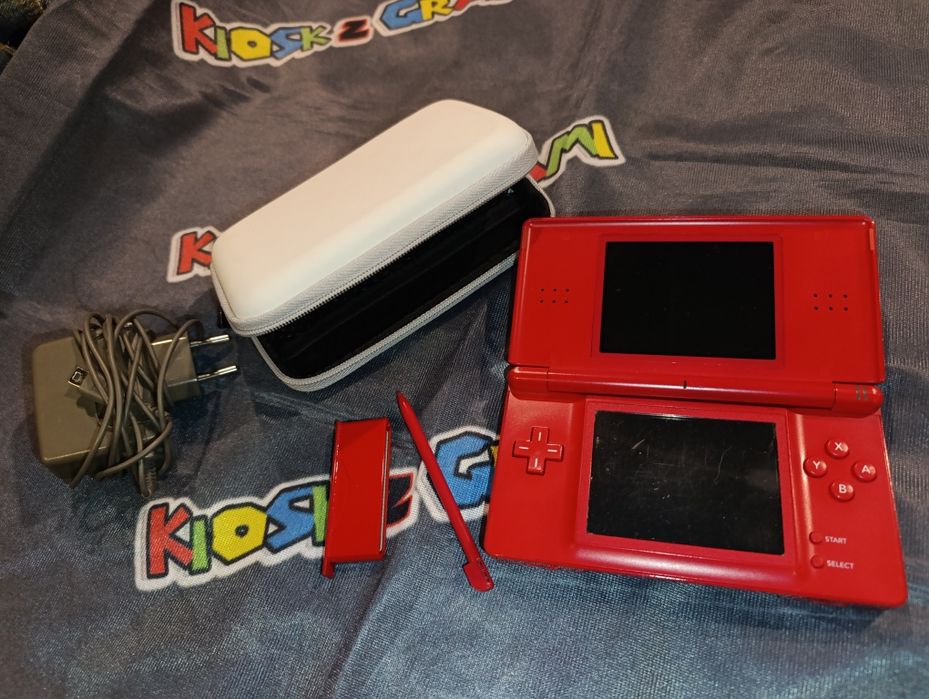 Konsola Nintendo DS lite czerwona Red w pełni sprawna. Sklep