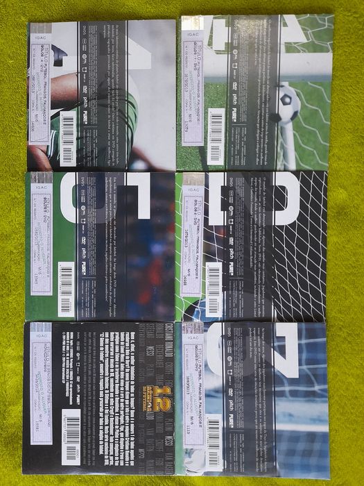 Coleção cd's futebol