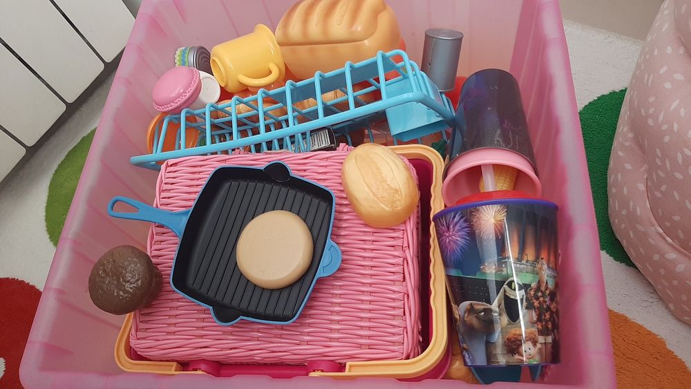 Grande Conjunto de Cozinha e Piquenique Infantil