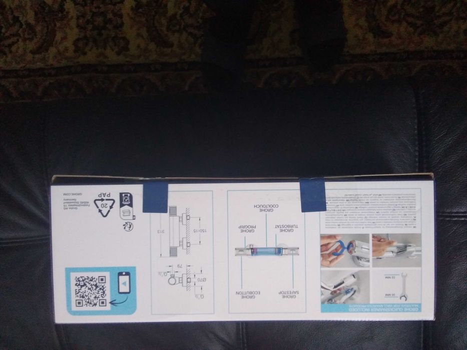 Bateria prysznicowa termostatyczną grohe