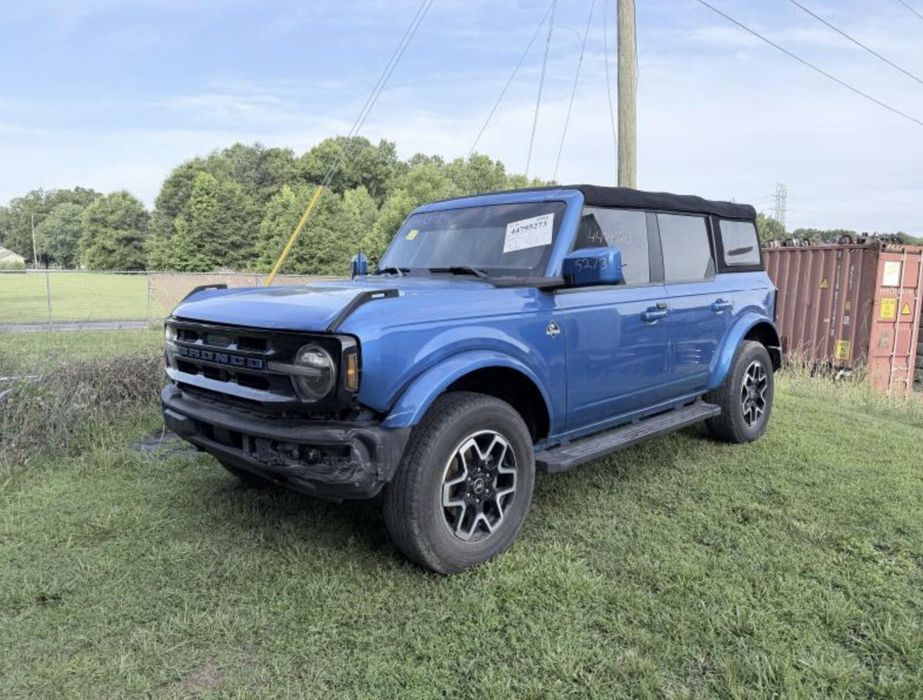 Ford Bronco Капот Бампер Фара Двері Шрот Разборка