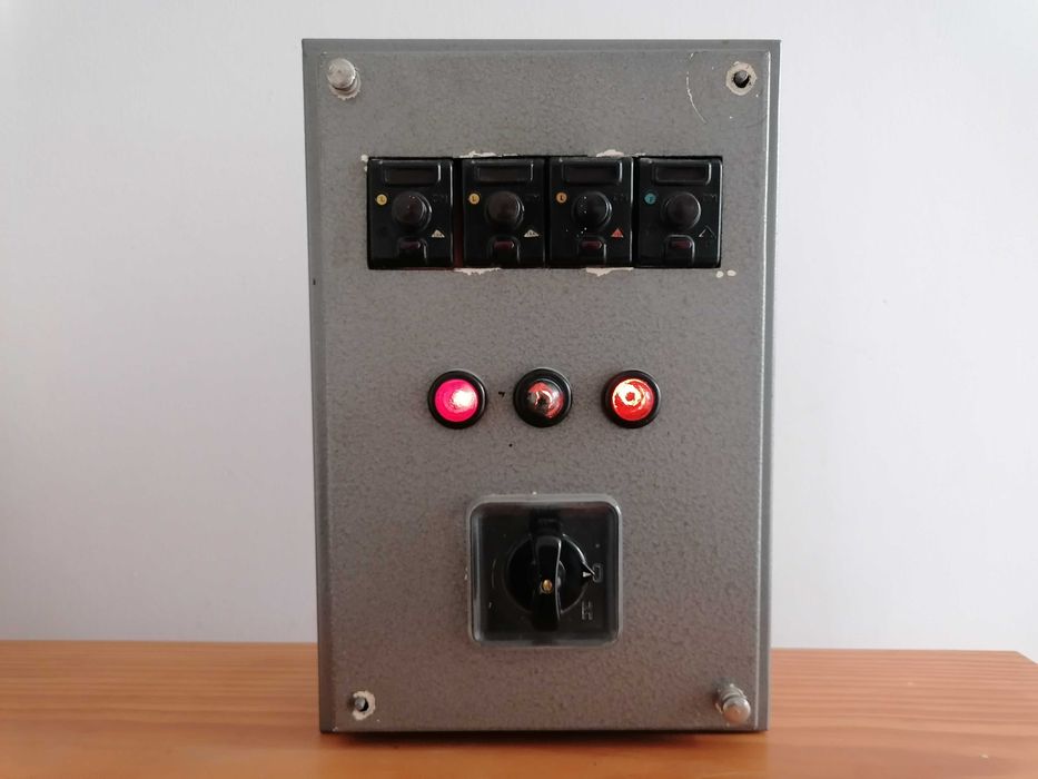 Vintage/Retro Decorative Electrical Panel with Lighting
