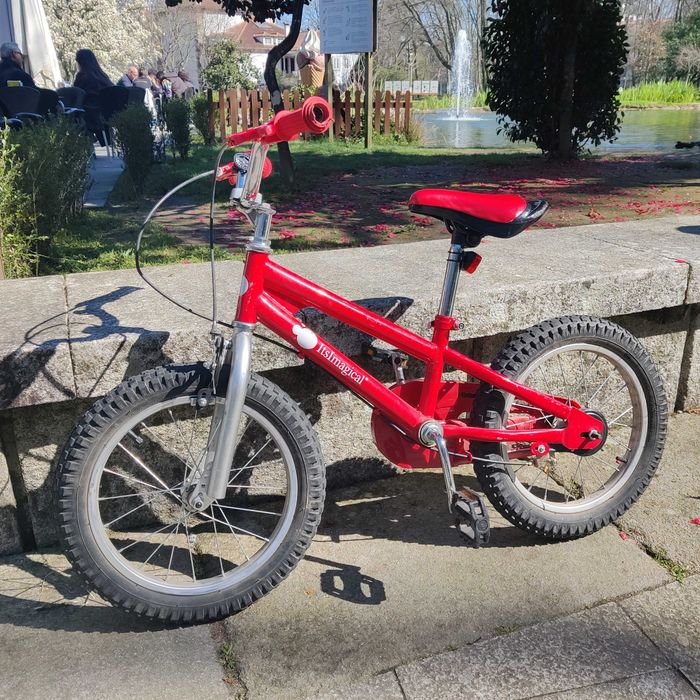 Bicicleta criança 4–9 anos – Estado usado