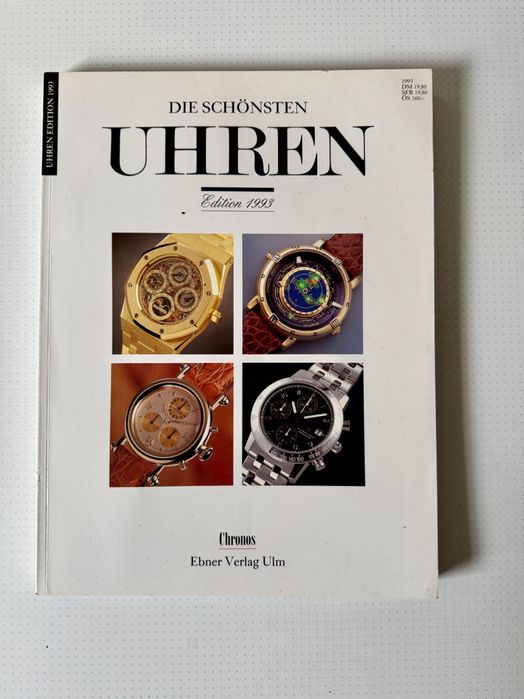 Каталог наручных часов Die schönsten Uhren Edition, Chronos, Германия