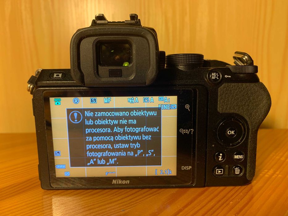Bezlusterkowiec Nikon Z50