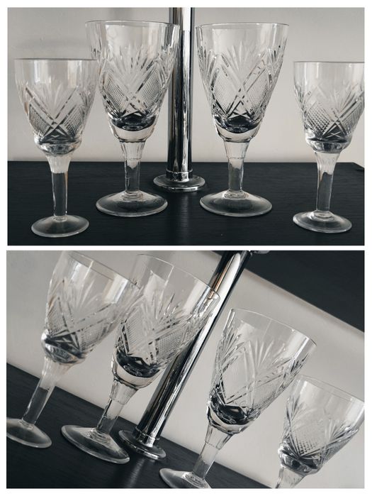 Свадебные бокалы , фужеры рюмочки хрустальные