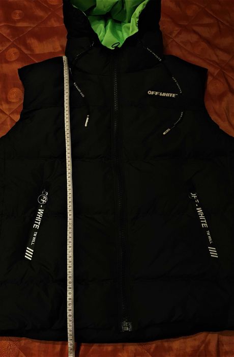 NOWA kamizelka OFF WHITE puchowa okazja nowy model 2022 XL