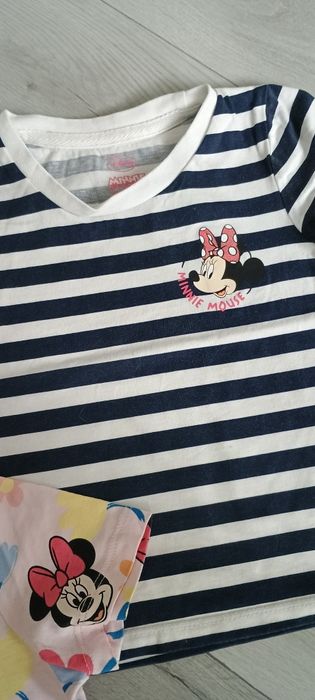 Komplet zestaw koszulek myszka Minnie t.92