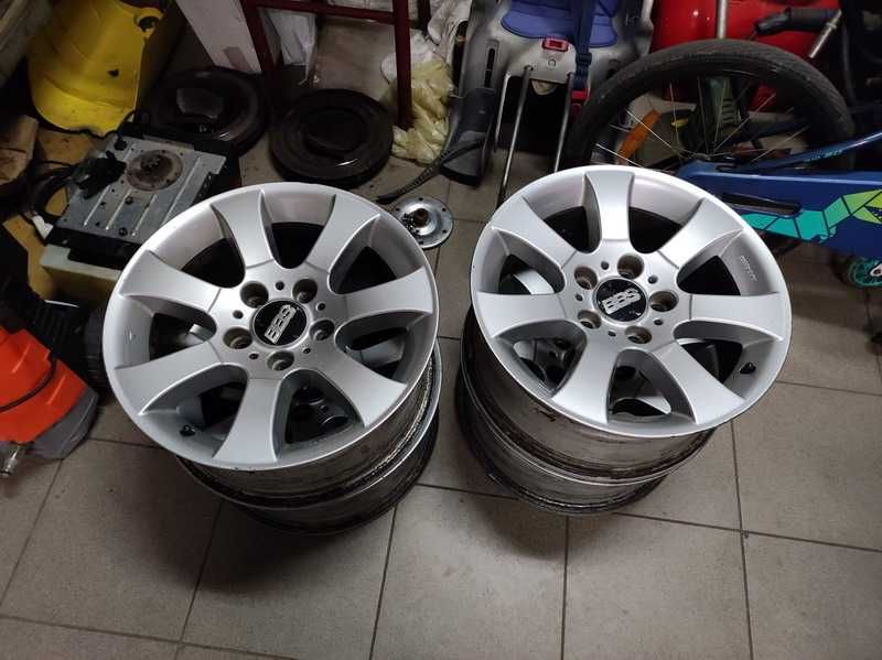 Bmw E60 E61 E90 E91 aluminiowe felgi BBS 16 cali ET20