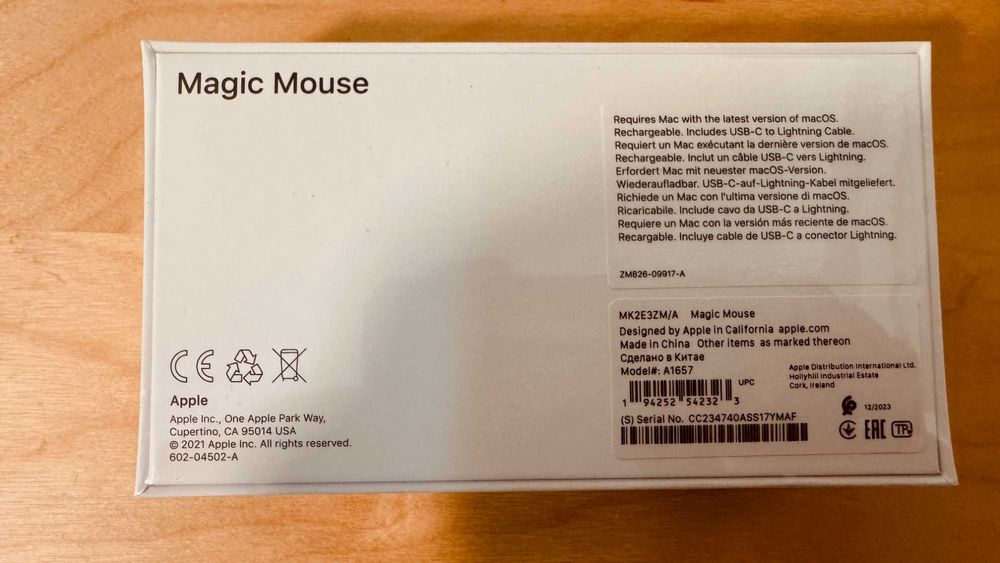 APPLE MAGIC MOUSE e MAGIC KEYBOARD