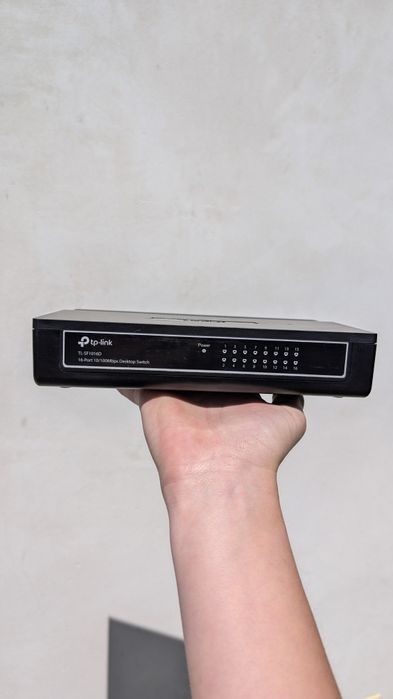 Комутатор TP-Link TL-SF1016D 16 портів 10/100 Mbps