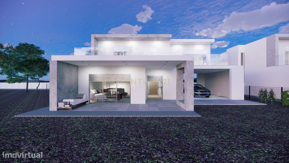 Modern Detached House – Under Construction – 4 Bedrooms – Countryside – Alcobaça