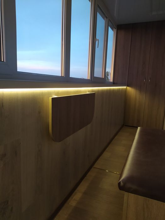 Балкон и лоджия под ключ . Окна откосы .  є Відновлення