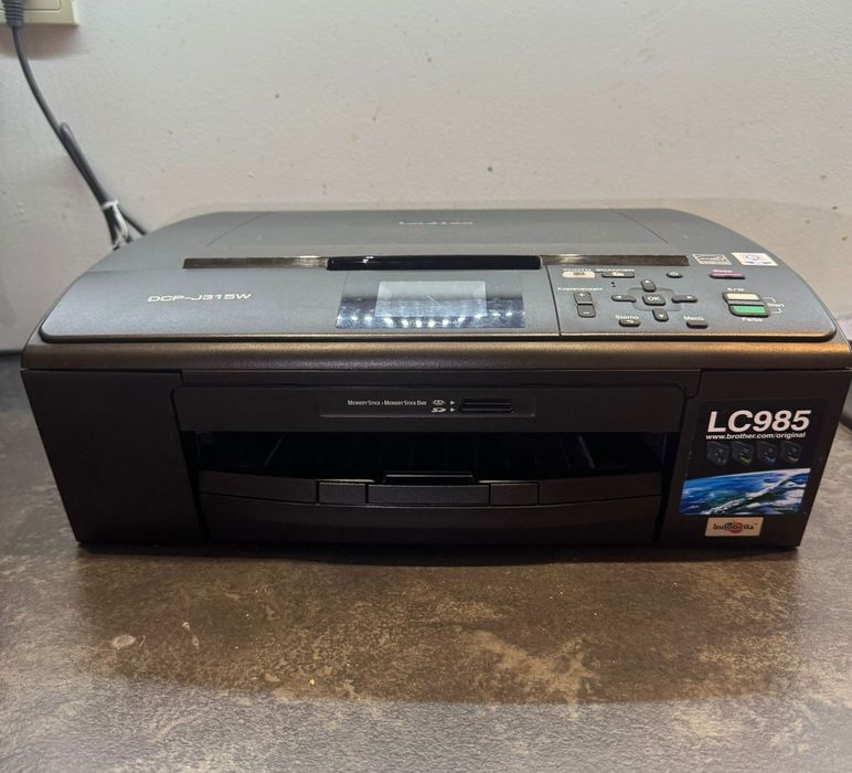 Drukarka BROTHER DCP-J315W + 12 TUSZy kartridż