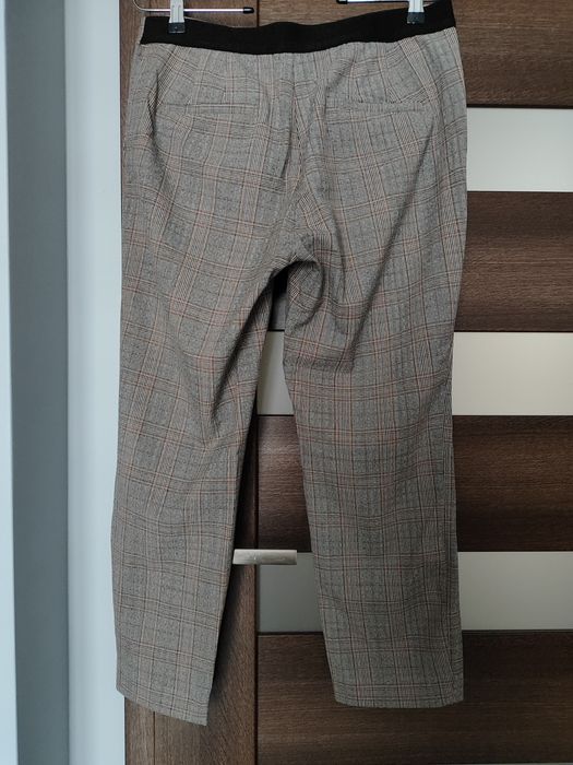 Eleganckie spodnie w kratę