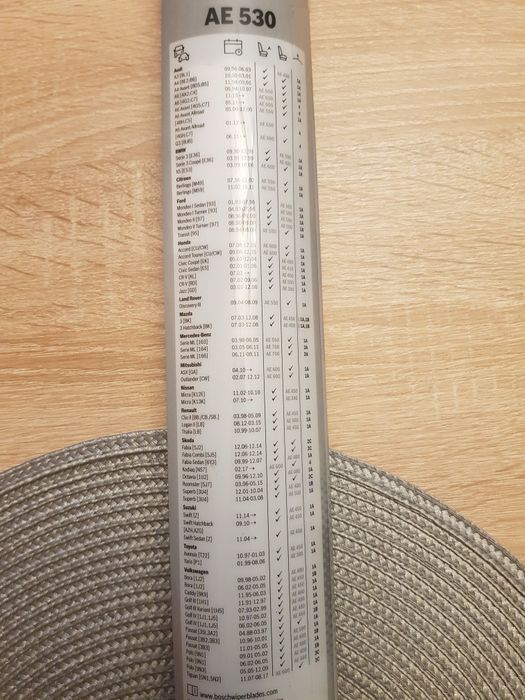 Pióro  wycieraczki 21" (530cm)