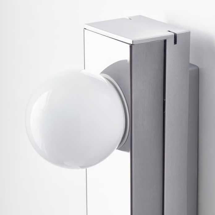 NOVO: LEDSJÖ candeeiro LED parede + LÄRBRO Espelho 48x60cm