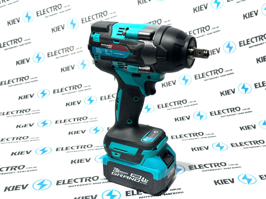 Аккумуляторный Гайковерт Grand АГ 800 UBL ТУШКА без АКБ и зарядного