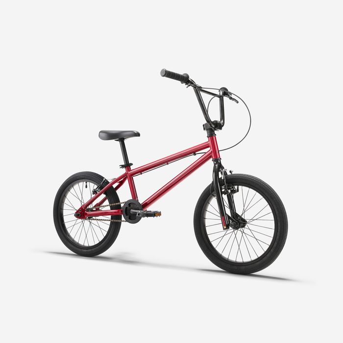Bicicleta BMX Criança 18" 7-9 Anos WIPE 500 18" 7-9 Anos Vermelho