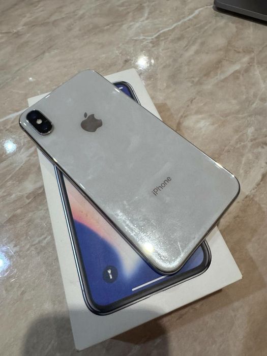 Телефон iPhone X 256gb white
