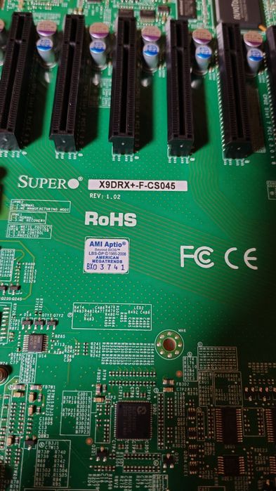 Материнская плата Supermicro x9drx+-f (11 слотов pci-e)