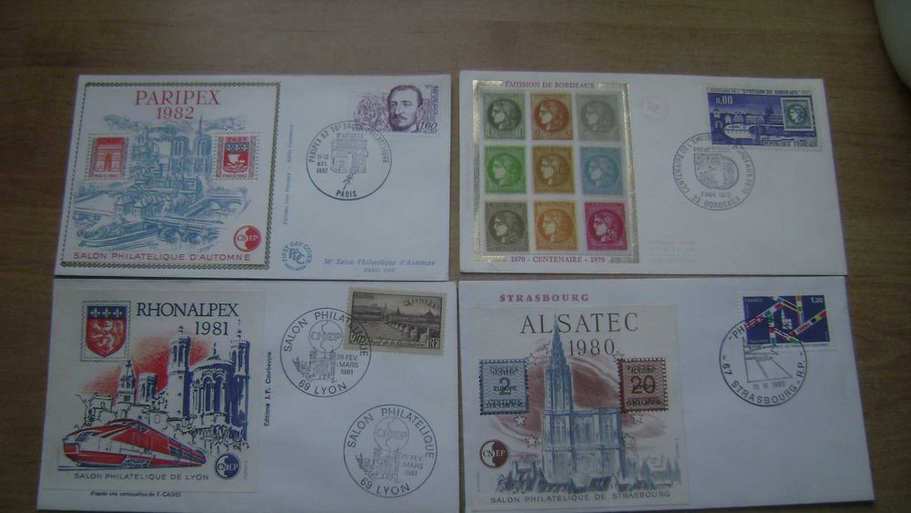 Znaczki pocztowe - Koperty FDC zagraniczne 28 sztuk