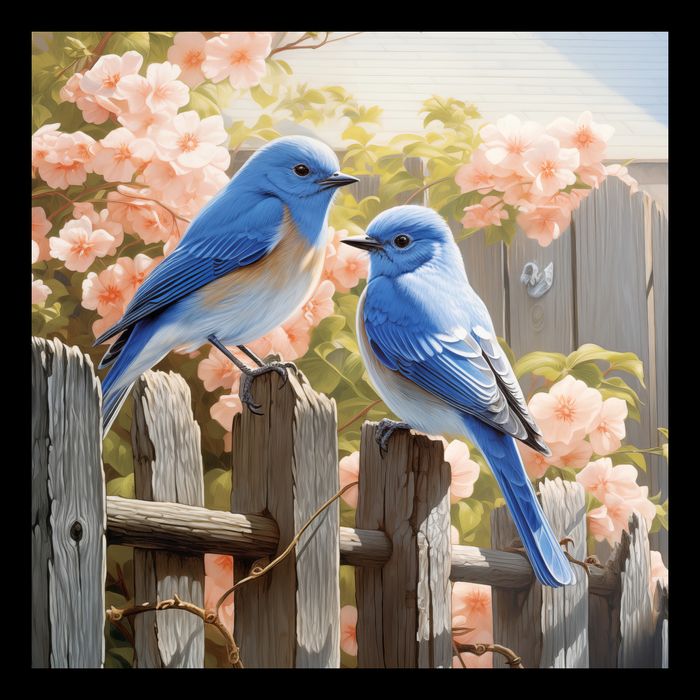 Plakat 20x20cm Wiosna u Bram
