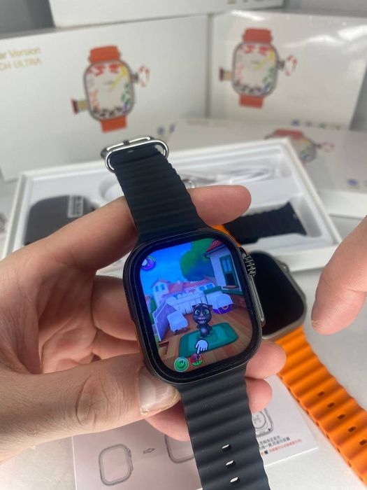 Новые Часы с симкой 16 Gb ANDROID 4g Smart Watch Ultra CDS9 с камерой