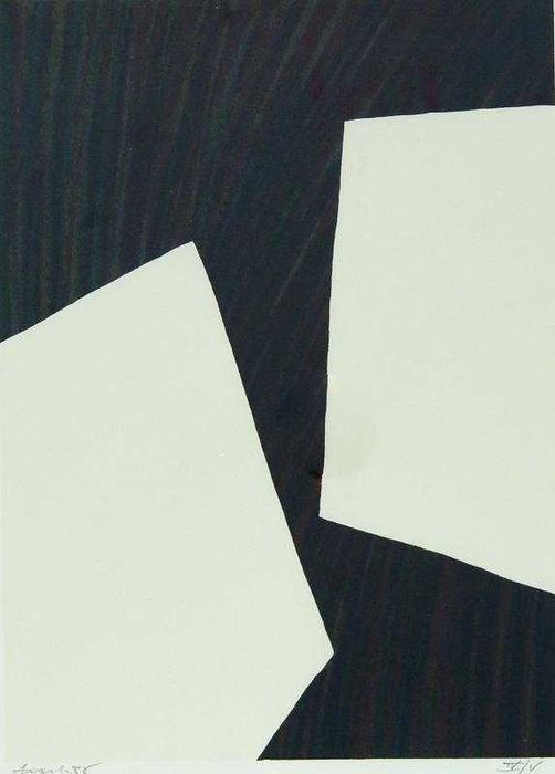 ÂNGELO DE SOUSA - Serigrafia com moldura 55x45