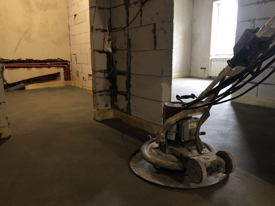 Стяжка підлоги, суха стяжка, машинна стяжка підлоги