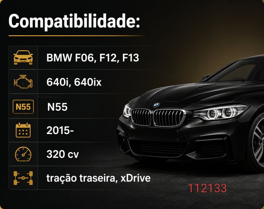 Downpipe BMW F12 F13 640i n55