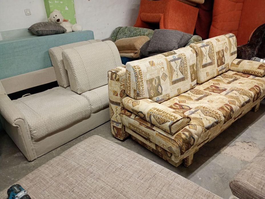 Sofa trzyosobowa rozkladana