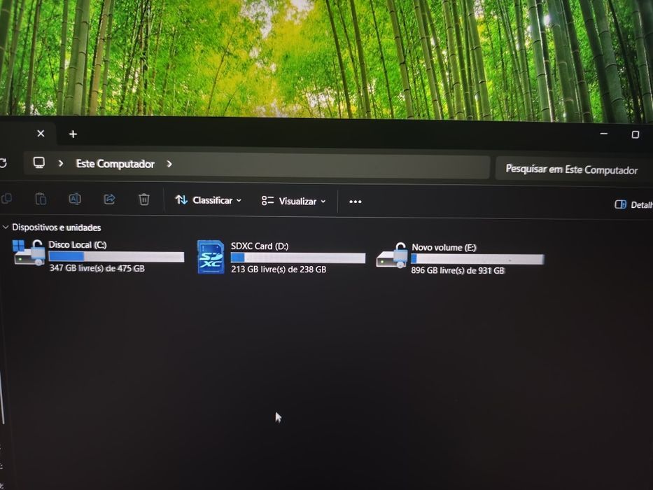 Portátil gigabyte g5 rtx 4060 com upgrade de ssd
