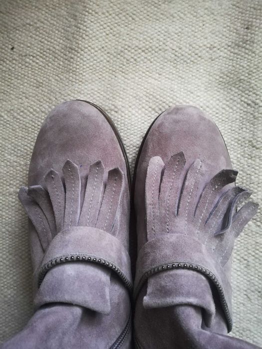 Женские ботинки замшевые Antonio Biaggi