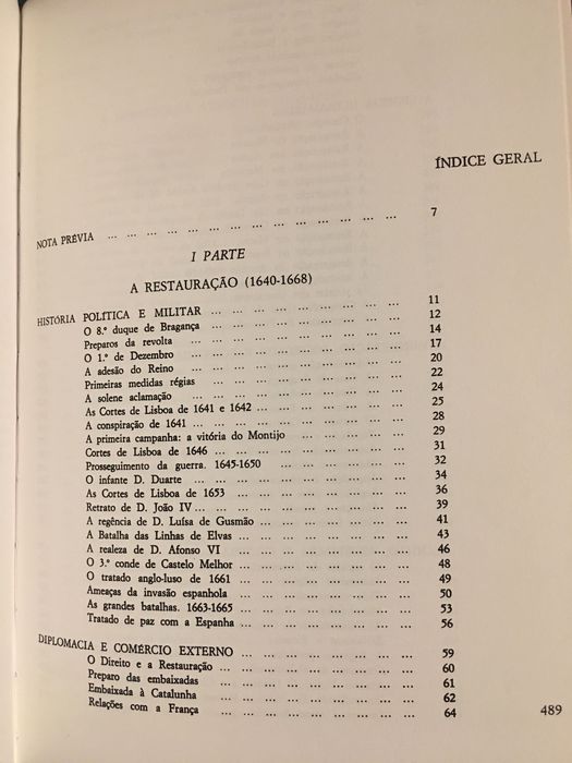 A Restauração e a Monarquia Absoluta/ Pombal