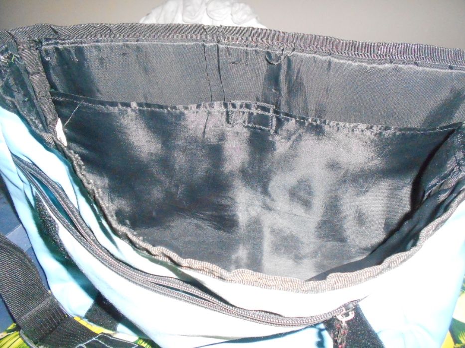 Mala (Sacola) Azul e Preta