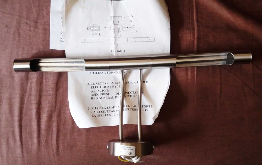 Candeeiro de Parede para quadro