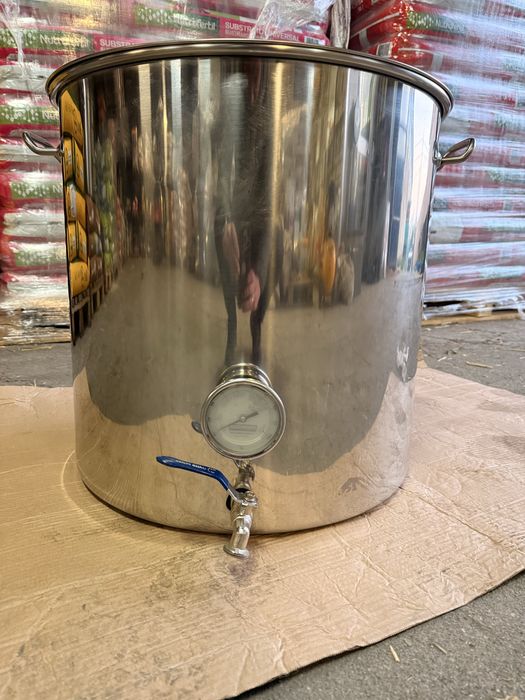 Kit Produção Cerveja Artesanal 50l-Panelas de Inox+Bomba Rover+Permuta
