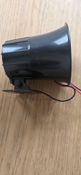 Syrena Sygnał Alarmowy 6-12Volt 15Wat  110 decybeli