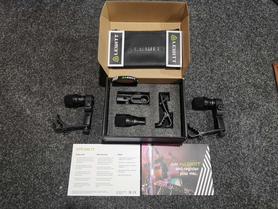 Mikrofon Lewitt DTP 340 TT.
