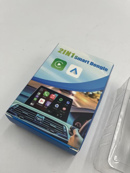 Adapter 2w1 Smart Dongle CarPlay Android Auto
