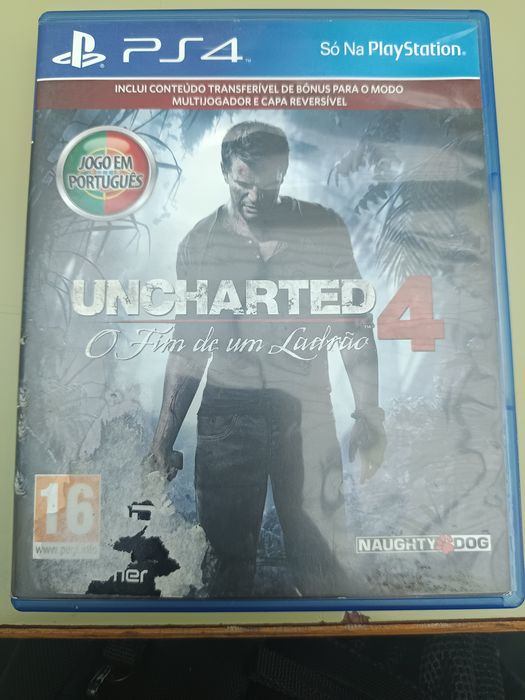 Uncharted 4 sem garantia