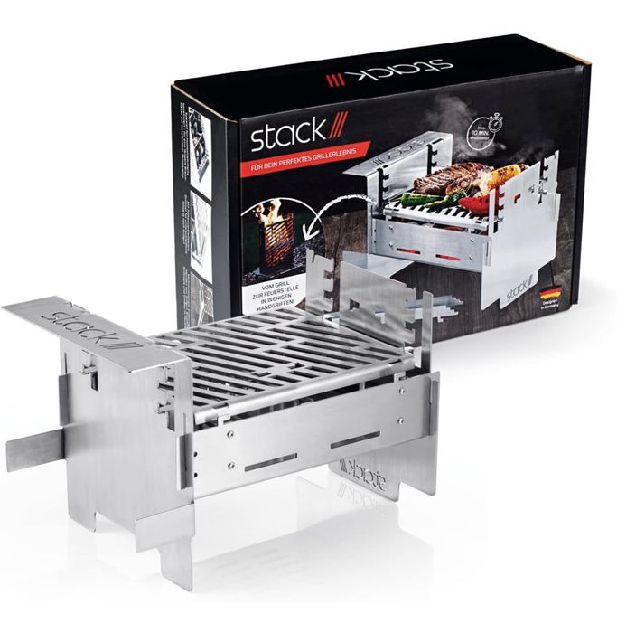 Grill kempingowy Stack 3 w 1
