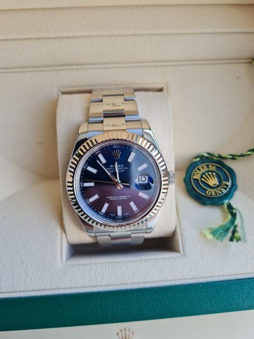 Rolex Datejust II 41MM - 116334 - Blue Index Dial
41MM - 116334 - Blue Index Dial
41MM - 116334 - Blue Index DialRolex Datejust II
41MM - 116334 - Blu
