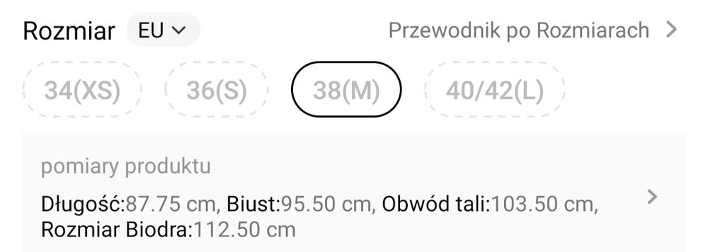 Sukienka biała z paskiem M Shein mini