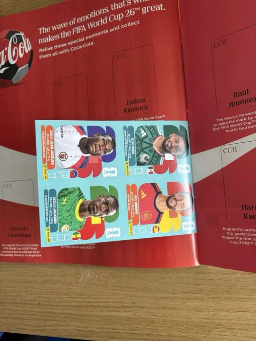 Caderneta Mundial 2026 Panini — envio incluído