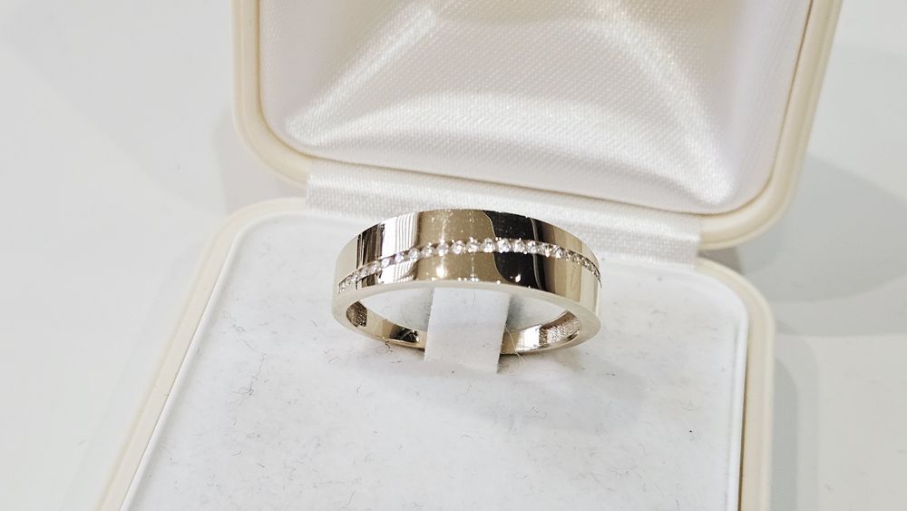 Pierścionek złoty 14 k roz 20