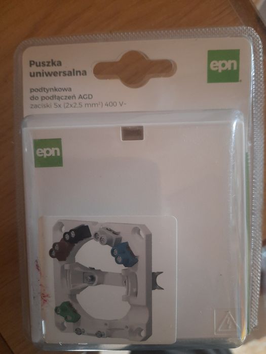 Puszka podtynkowa do AGD