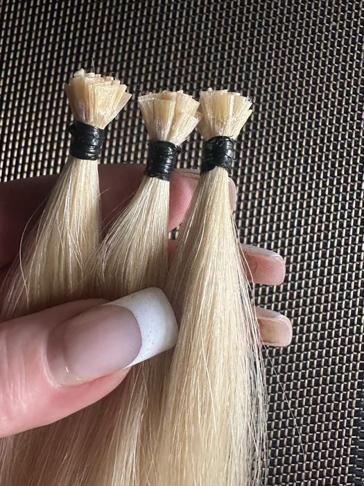 Натуральные волосы на капсуле