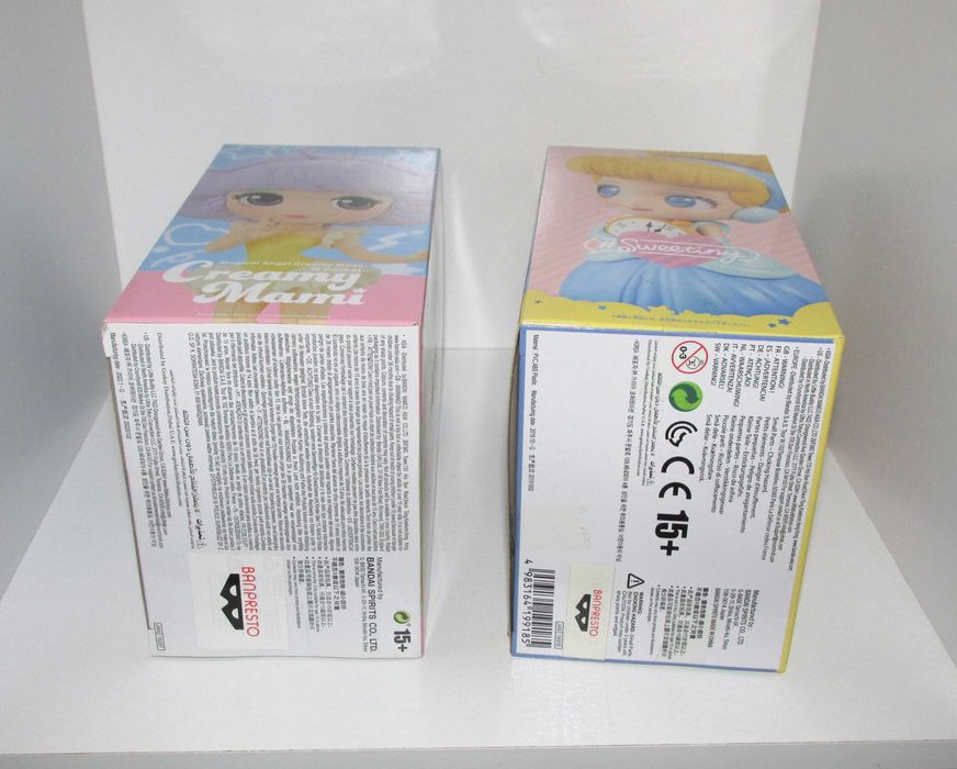 Qposket Creamy Mami + Sweetiny Cinderella Banpresto